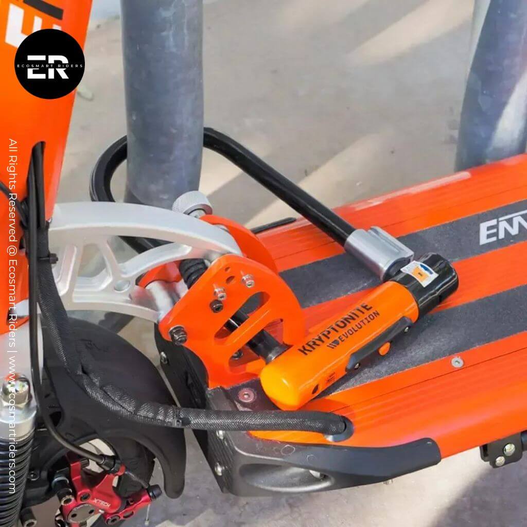 Candado Kriptonite® Evolution Mini 7 Flex || Ecosmart Riders