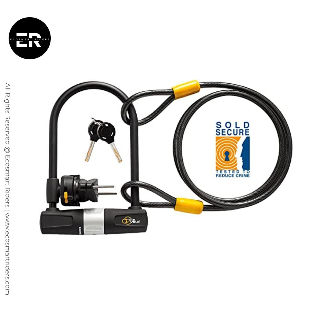 Via Velo U-Lock With Cable | Ecosmart Riders™