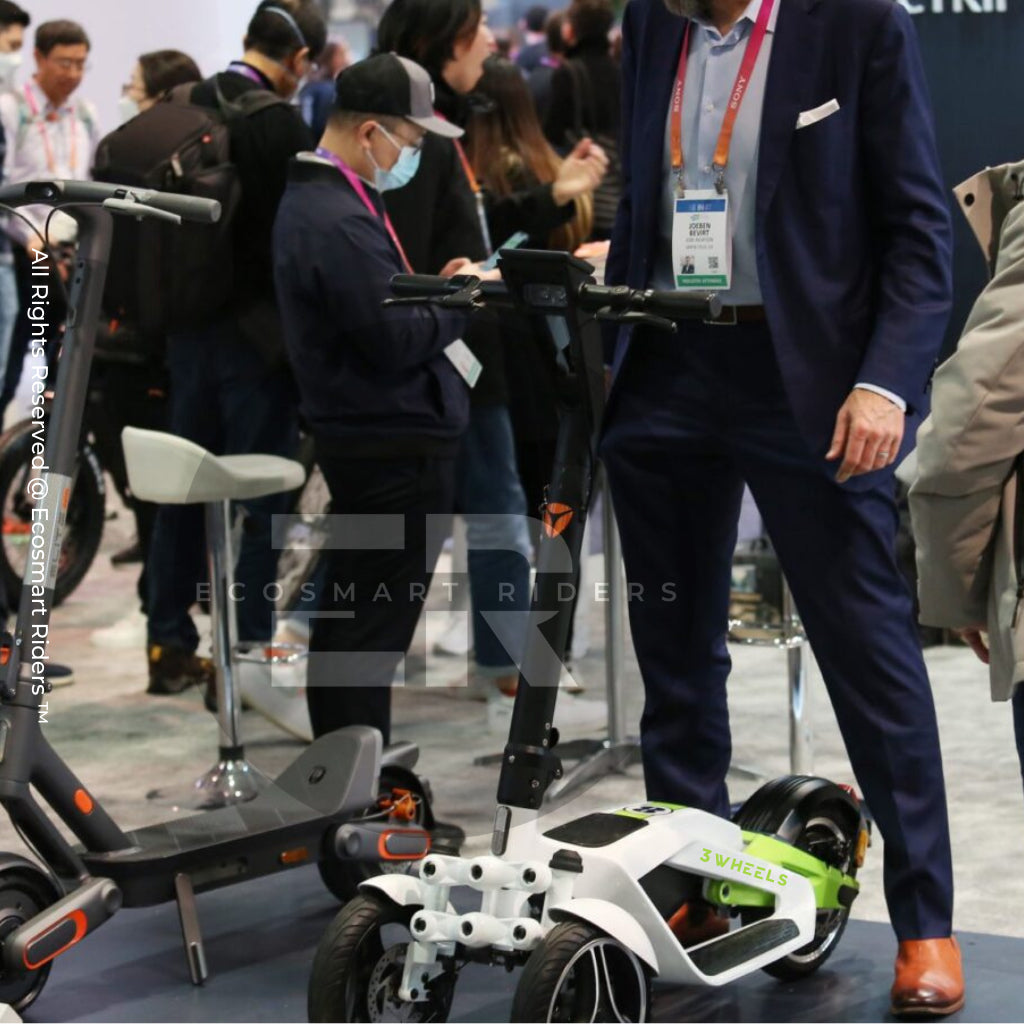 3Wheels Keros 600W - Trike E-Scooter || Ecosmart Riders™