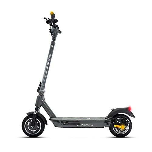 smartGyro K2 Titán C - - Patinete Eléctrico 48V, Batería 13.000 mAh, Autonomía 50Km, Ruedas de 10&quot; Neumáticas Tubeless, Suspensiones, Triple Frenada, Intermitentes, Certificado DGT, Segunda Generación